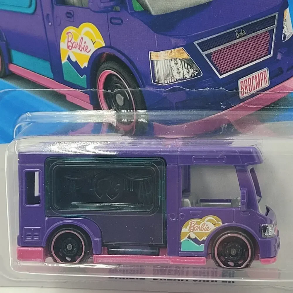 2026 Hot Wheels Barbie Dream Camper Purple 21/250 Mattel Series 1/5 Diecast